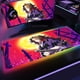thumbnail image 1 of Demon Slayer-alfombrilla de ratón RGB para juegos, alfombrilla LED retroiluminada para teclado de escritorio, No Yaiba Kimetsu, 100x50cm LIUWENJING unisex, 1 of 2