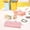 Pink, variant on 1 Pack 7.87 x 2.76 x 1.18 Inches Small Rectangle Plastic Case Mini Storage Containers with Hinged Lids Translucent Matte Plastic Organizer Box for Small Items Craft Supplies(White)