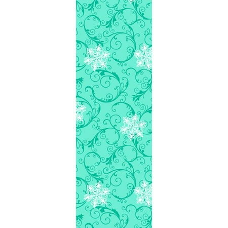 A E Nathan Flannel, Swirls Aqua