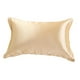 thumbnail image 2 of funda de almohada de para cabello y piel, de almohada 1 paquete de tamaño Queen (19x29 pulgadas)- de almohada Beige Macarena funda de almohada de seda, 2 of 8