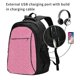 thumbnail image 2 of Disketp Fish Scales Mochila de Viaje Estampada para Laptop con Puerto de Carga USB, Mochila Impermeable para Computadora – Regalo para Hombres y Mujeres, 2 of 7