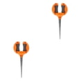 thumbnail image 1 of fastboy Easy To Install Garden Hose Guide No Assembly Required Garden Hose Bracket Is Suitable For Weather Orange red 2Set, 1 of 6