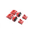 thumbnail image 4 of Red Aluminum Alloy Hood Lock Latch Catch Set for Jeep Wrangler JK JKU 2007-2017 - Anti-Vibration, Secure Fastening, Quick Lock/Unlock, Adjustable , Enhanced Driving Safety in Racing, 4 of 6