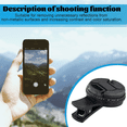 thumbnail image 5 of 52mm Phone Lens Filter with Clip for Smartphone Universal ND2-400 Variable Filter for Mobile Phone Camera Lens, 5 of 8
