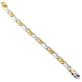 thumbnail image 3 of Pompeii Men's Marine Link 14k Gold (38gram) or Platinum (61gram) 8mm Bracelet 8" (,), 3 of 3
