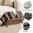 thumbnail image 2 of NEWSENDY Multifunctional Storage Shelf - Black Vinyl Record and Small Item Organizer, 2 of 6
