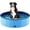 Mdf Wood Blue, variant on Foldable & Collapsible Dog Bath Pool, Portable Pet Bathing Tub, Wading Pool for Puppies, Dogs, Cats and Kids