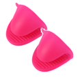 thumbnail image 1 of Oleegame 2PC Silicone Cooking Pinch Grips Oven Finger Protector Pot Holder For Kitchen Cooking Baking BBQ Heat Gloves Pink, 1 of 6