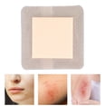 thumbnail image 1 of 5 Pieces Silicone Gel Wound Healing Patch Wound Protector Self Adhesive Waterproof Silicone Scar, 1 of 8