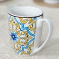 thumbnail image 3 of vancasso, Series Jasmin, 40-Piece Porcelain Dinnerware Set, Multicolour Dinner Set, Service for 8, 3 of 7