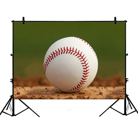 Image of GCKG 7x5ft Baseball Sports Polyester Photography Backdrop Studio Photo Props Background
