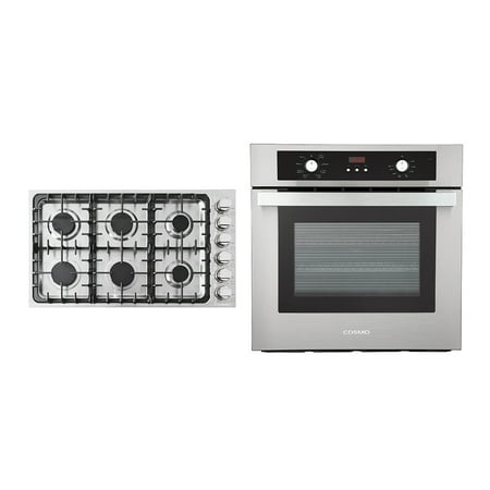 2 Piece Kitchen Package with 36  Drop In Gas Cooktop & 24  Electric Wall Oven