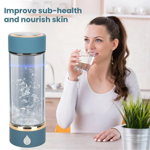 tumgatte Portable Hydrogen Water Generator With SPE And Pem Technology Rechargeable Portable Glass Hydrogen Water Generator Bottle Flash Deal