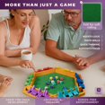 thumbnail image 2 of Juego de mesa Queensell Shut The Box colorido de madera de 16", 2 of 9