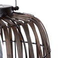 thumbnail image 5 of Gerson 45913 - 13" Rechargeable Battery Operated E27 Base LED Bulb (13"H Willow Lantern w/ Solar Light, E27 LED Bulb), 5 of 6