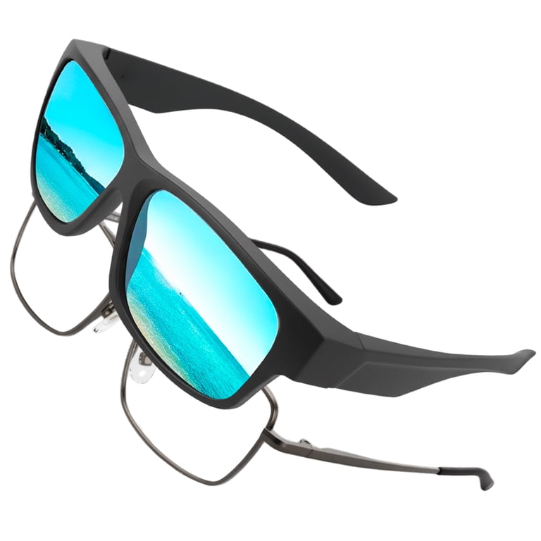 Polarized Fit Over Sunglasses with UV and Blue Light Blocking Protection Amazon.com: JIANGTUN Oversized Cover Prescription Sunglasses  main image 4