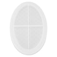 thumbnail image 4 of Silicone , Silicone Durable Beautiful Practical Light Weight Resin Tray   For DIY Gift For DIY Storage Box Oval  Tray Mould,Oval Fish Scale Tray Mould, 4 of 8