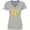 AC-Heather Grey, variant on Lemon Squeeze the Day Women's V-Neck T-Shirt