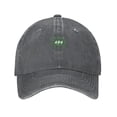 thumbnail image 1 of ZICANCN 404 Code Internet Adjustable Baseball Cap Women, Hats for Men Adult Washed Cotton Denim Baseball Caps Fashion Deep Heather, 1 of 6