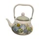 thumbnail image 2 of Tetera de esmalte de 1,5 l, calentador de agua y leche, estilo retro floral, para cocina, hogar, restaurante, oficina, agua hirviendo., 2 of 9