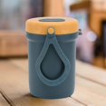 thumbnail image 2 of Plastic Breakfast Box Soup Porridge Holder Portable Microwave Food Container Sealed Soup Cup for Office (Navy), 2 of 3