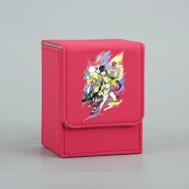 Center Lady Cynthia Hikari Iono Skyla Steven Stone Leather Card Storage Box Anime Classics Game Collection Cards Toy