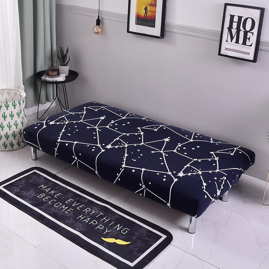 Elastic Sofa Folding Cover Without Arms Futon Sofa Cover 155 195cm s Style 06 Walmart