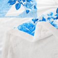 thumbnail image 3 of Erosebridal Letter Initial Fleece Blanket 40x50,Monogrammed Personalized Sherpa Throw,Flower Decor, 3 of 7