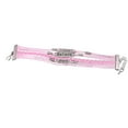 thumbnail image 5 of Multi-layer Leather Rope Handmade Pink Ribbon Breast Cancer Awareness Bracelet, 5 of 6