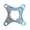 A, variant on High Strength Mountain Bike Crank Arm Chainwheel Adapters Direct Mount Chainring Converter to 104 110 130