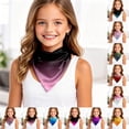 thumbnail image 2 of YUEHUA Cooling Bandanas for Girls Boys Kids Summer Boho Lightweight Quick Drying Ice Bandana Scarf Cooling Neck Wraps for Running Cycling Hiking, 24 x 24 Inches, 2 of 5