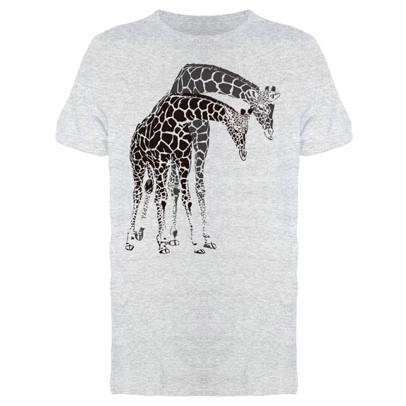 Giraffe Double Look Sketch Tee Men's -Image by Shutterstock