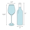 thumbnail image 5 of Copa de Cristal Tritan Schott Zwiesel Serie Diva Bordeaux Grande Anti Rayaduras 27.1 oz Paquete 6 pzas, 5 of 5