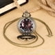 thumbnail image 5 of 2025 Reloj de bolsillo retro de Harri con insignia de las Reliquias de la Muerte, Hufflepuff, Slytherin, Gryffindor y Ravenclaw, relojes grandes, regalos y accesorios, 5 of 5