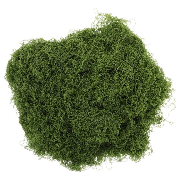 LABSERRON 1 Pack Faux Moss for Pots Green Cotton Durable and Use for Miniature Landscapes