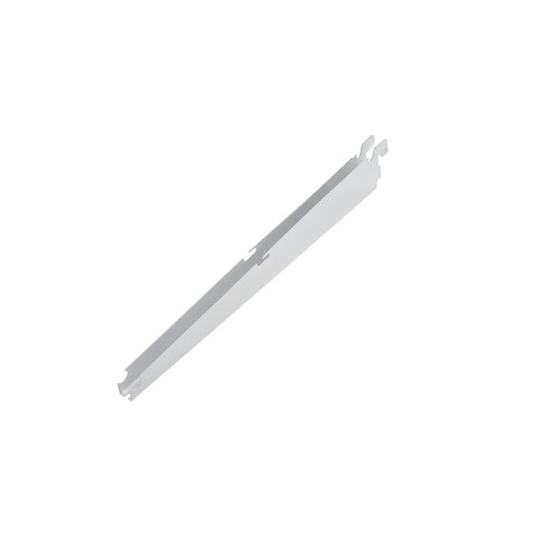 Rubbermaid 1959952 White Fasttrack 12" Long Mounting Bracket Support
