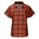 thumbnail image 3 of Fiudx Ropa de Mujer Blusa con Bolsillos y Escote En V a La Moda para Mujer, 3 of 6