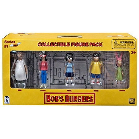- 5 Piece Vinyl Box Set, All your favorite characters. Bob, Linda, Tina, Louise, and Gene By Bob's