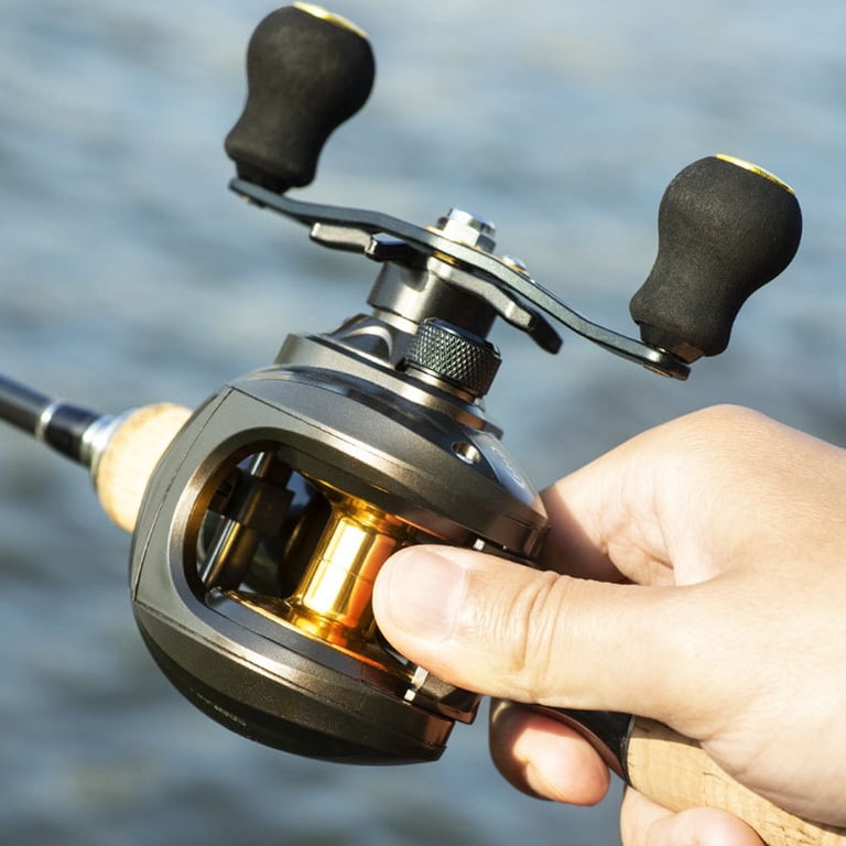 baitcasting reel left or right hand Baitcasting reel Left Right Hand 6.3:1 Gear Ratio Fishing Reel Carp  Anti-Tangle