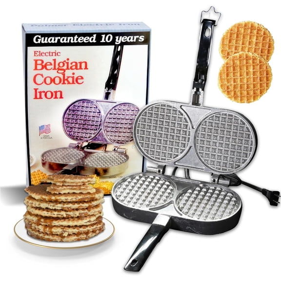 C Palmer Thick Belgian Waffle Maker, Model 1130, Made in the USA