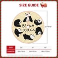 thumbnail image 2 of Sikiie Panda Doing Yoga Nativity Christmas Tree Skirt, Jesus Christian Winter Holiday Tree Mat Decoration(30-48IN), 2 of 6