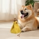 thumbnail image 4 of Bolsa portátil de bocadillos para perros | Bolsa de golosina con cordón de lona para entrenamiento, caminata, senderismo | Contenedor de comida para mascotas manos libres | A prueba de fugas | 7,09, 4 of 6