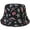 J894-Black-Sealife, variant on Reversible Bucket Hat For Men Women Summer Travel Beach Outdoor Fishing Hat 100% Cotton - J615-Light BLue