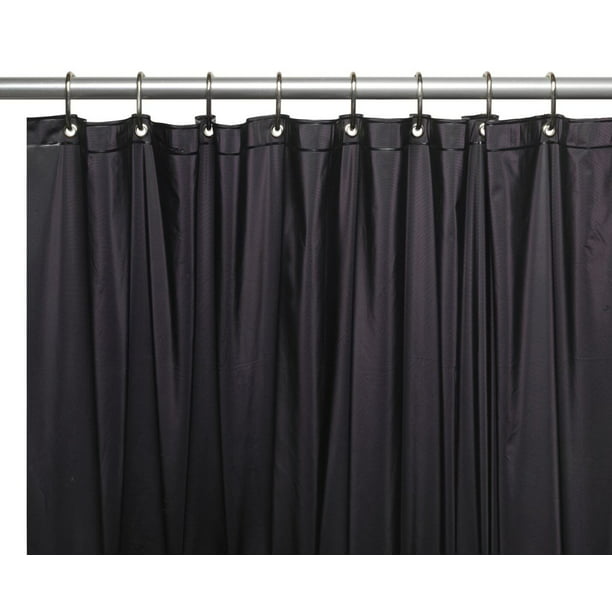 Vinyl Shower Curtain Liner, What Is The Length Of An Extra Long Shower Curtain