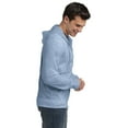 thumbnail image 3 of District Young Mens Jersey Full Zip Hoodie-2XL (Heathered Sterling Blue), 3 of 6