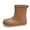 Brown, variant on AUXDIQ Wellington Boots Women Mid-calf Wellies Waterproof Rain Boots Outdoor Garden Shoes