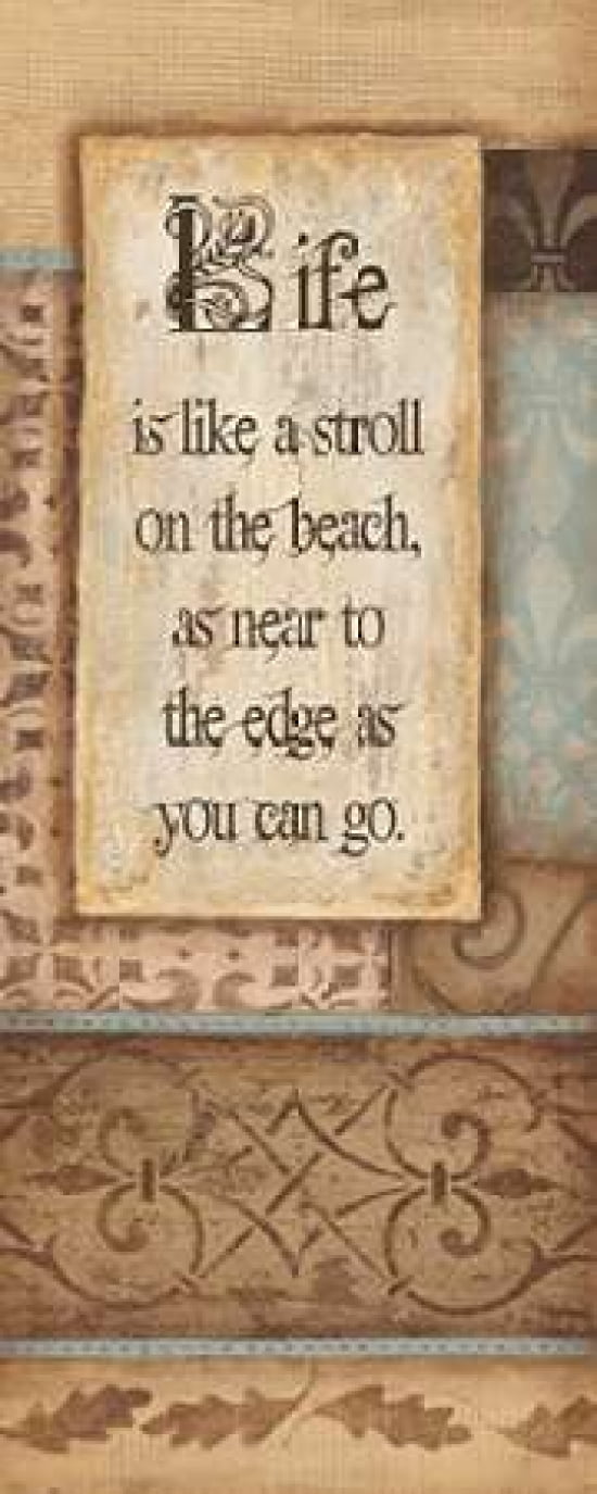Life Canvas Art - T