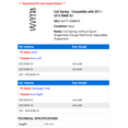 thumbnail image 2 of Coil Spring - Compatible with 2011 - 2015 BMW X3 2012 2013 2014, 2 of 2