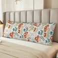 thumbnail image 2 of Balery Garden Of Little Bunnies Funda Protectora para Almohada Corporal de Algodón Hipoalergénico con Cierre(55 x 21 pulgadas), Almohadas No Incluidas, 2 of 7