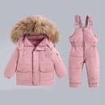 thumbnail image 3 of GYRATEDREAM Toddler Boys Snowsuit Girls Snow Pant and Jacket Bib Winter Kids Clothes Coat 1-5T, 3 of 5